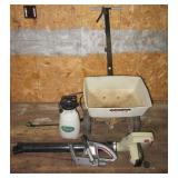 Yard Star spreader, Yard Sprayer, Electric blower Yard Star spreader, Yard Sprayer, Electric blower