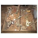 (2) Wood crated filled with various lengths of (2) Wood crated filled with various lengths of