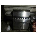 Brinkmann Stainless 6 burner grill with Brinkmann Stainless 6 burner grill with