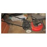 Yard Machine 21" gas push mower with mulch bag.