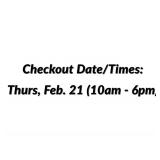 Must Be Paid & Removed Within Checkout Dates Must Be Paid & Removed Within Checkout Dates