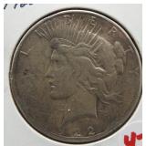 1922-S Peace silver dollar.