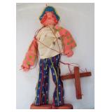 Yosemite Sam marionette. Measures 13" long.