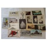 (16) 1907- 1915 Postcards. Some are photos.