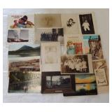 (16) 1908- 1920 Postcards. Some are photos.
