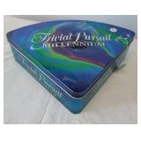 Trivia Pursuit Millennium Edition in metal tin.