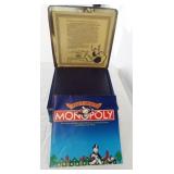 Monopoly Commemorative Edition in metal tin.
