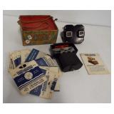 Vintage View-Master with manual and slides.