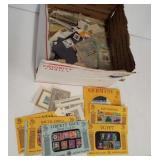 Thousands of stamps including South Africa,