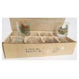 A set of (8) Dog related glasses including