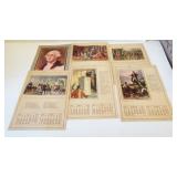 1932 Buchanan Coal & Coke Co. calendar and (5)