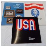 1971 and 1972 USPS mini album and a 1977 Treasury