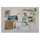 (76) First Day Covers and postcards.