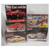 (5) Model kits including (3) Monogram 1:24 Scale