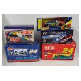 (5) Die cast collector cars including Revell 1999