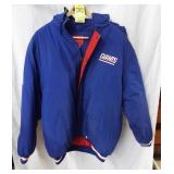 Reebok New York Giants XL winter coat with hood.
