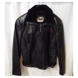 Ladies Harley Davidson light leather jacket. Size