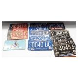 (30) Michigan license plates for 1970
