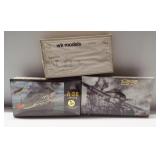 (3) Model 1/48 scale kits including wk models