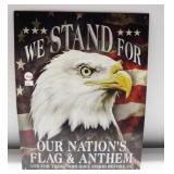 Metal We Stand For Our Nation