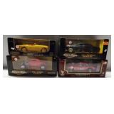 (4) 1:18 Scale die cast cars including (2) Ertl