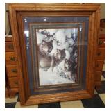 Nicely framed Carl Brenders "Long Distance