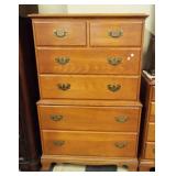 Heywood Wakefield six drawer dresser. Measures