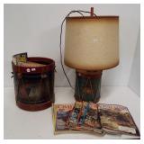 Drum lamp and drum magazine holder with (13)
