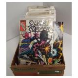 (100) Marvel & DC comics including Silver Surfer,
