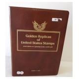 Golden Replicas of the United States Stamps Proof
