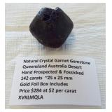 Hand prospected and fossicked natural crystal