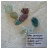 (8) Hand prospected and fossicked natural