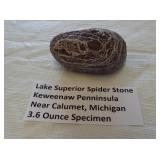Lake Superior Spider Stone from the Keweenaw