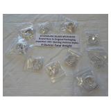 (10) Brand new .925 sterling silver necklaces in