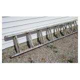 Werner 16 Ft. Aluminum extension ladder.
