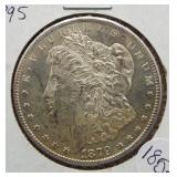 1879-S Morgan Silver Dollar.