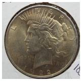 1922 Peace Silver Dollar.
