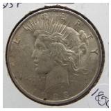 1923 Peace Silver Dollar.
