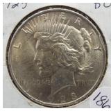 1923 Peace Silver Dollar.