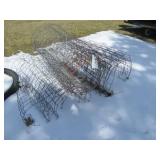 (3) Partial rolls of wire fencing.