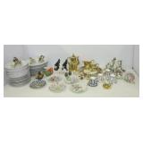 Large assortment of antique and fine china