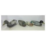 (4) Plastic duck decoys.