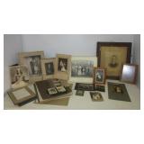 (18) Black and white antique photos. Some are