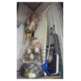 Household items including Health-O-Meter scale,