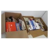 (3) Boxes of items including Mickey Mouse cookie