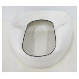 Antique enamelware bed pan.