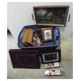 Antique scrapbook album, (5) Decorative frames,