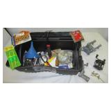 Rubbermaid Tough Tools toolbox with contents of