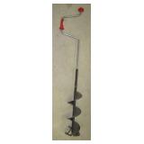Strikemaster hand ice auger.