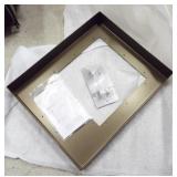 New metal powder-coated tray.